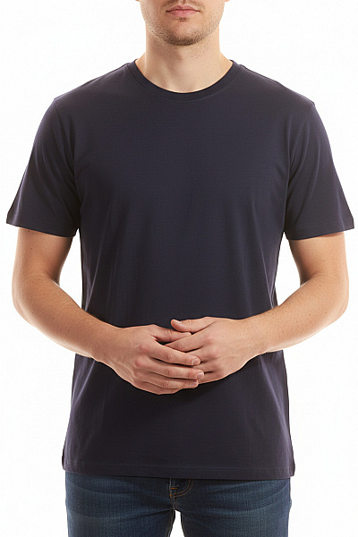 Pánské Tričko Modré BRAVE SOUL Vel. XL