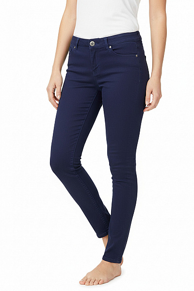 Dámské Kalhoty Modré Vel.  34