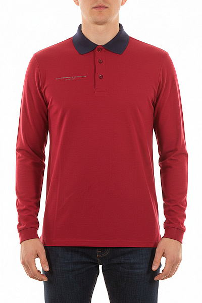 Jean Biani Pánské Tričko Červené Vel. M