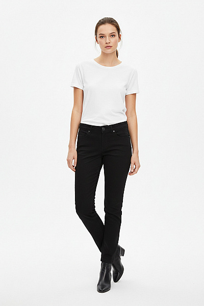 Dámské úzké Černé ZARA Second Hand Vel. 34