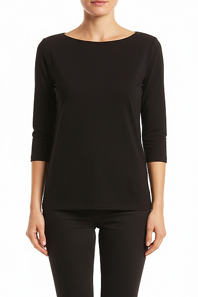 CECIL Jednoduché Dámské Tričko Černé Vel. M