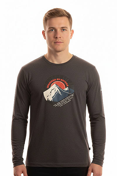 Dare 2b Pánské Tričko S Potiskem Šedé Vel. 50