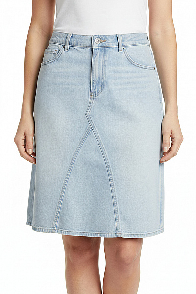 Džínová  Sukně Modrá Vel. 40