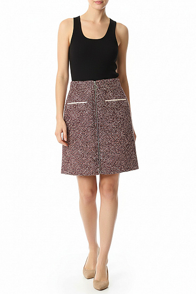 Maje Sukně Barevná Second Hand Vel. 34