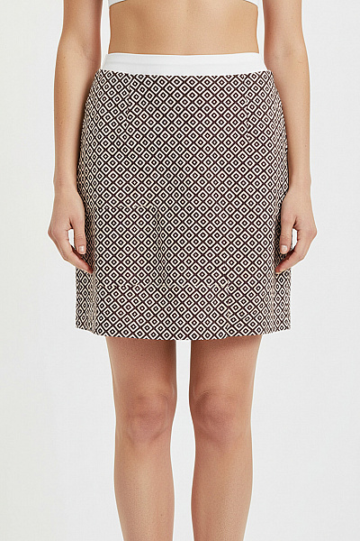 Sukně Černobílá Rachel Zoe Vel. M