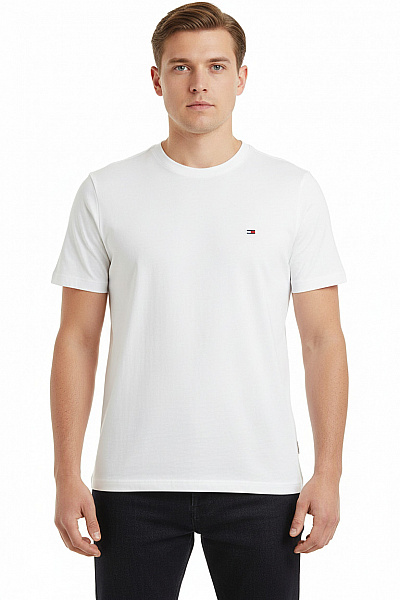 Pánské Tričko Bílé TOMMY HILFIGER Vel. XL