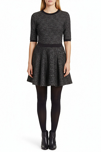  Sukně áčková Černobílá PATRIZIA PEPE Vel. 44