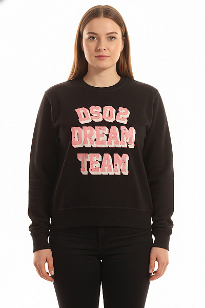 Dámská Mikina Černá Dsquared2