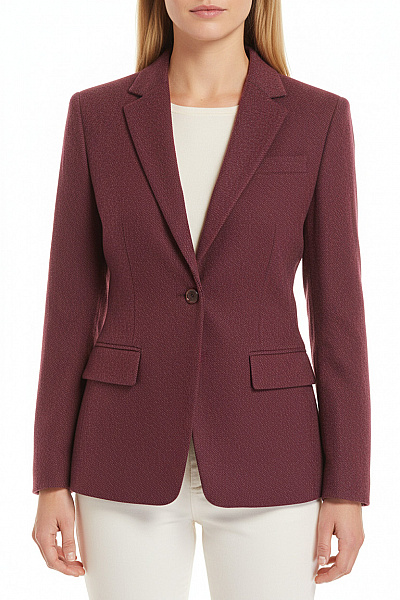 Dámské Sako Vlněné Fialové Marc O´Polo Vel. 34