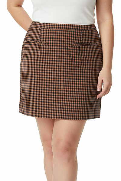 SECOND FEMALE Sukně Hnědá Vel. XL