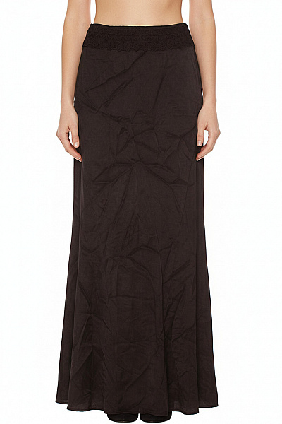 MANGO Dlouhá  Sukně Černá Second Hand Vel. 34