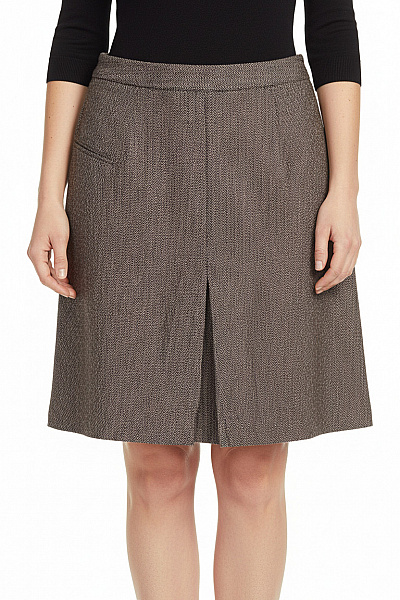 PART TWO Sukně Vlněná Šedá Vel. 38