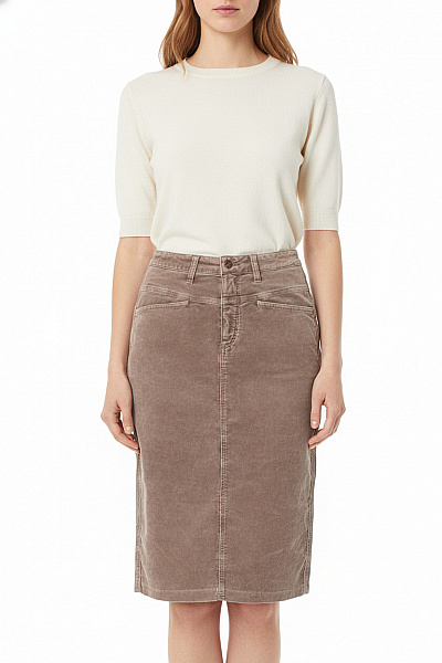 CLOSED Sukně Šedá Second Hand Vel. 42