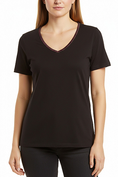 Dámské Tričko Černé Scotch & Soda Second Hand