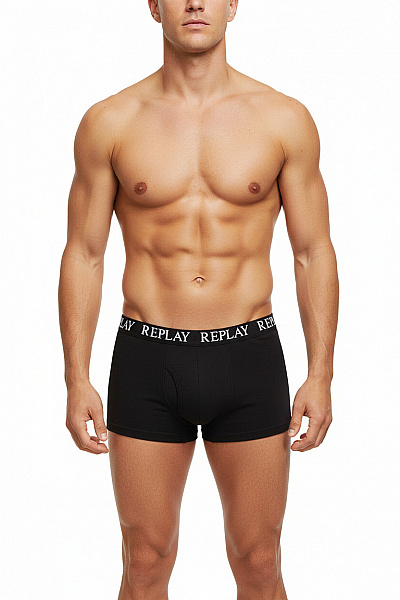 Pánské Spodní Prádlo Černé REPLAY Second Hand Vel. L