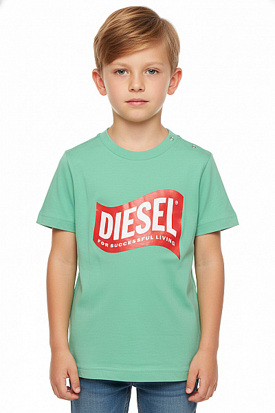 Chlapecké Tričko Zelené DIESEL