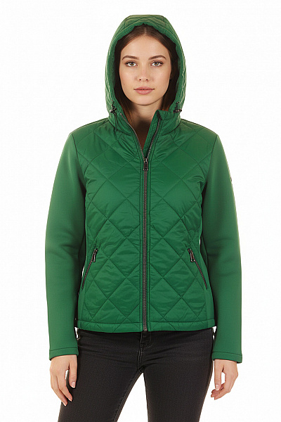 Dámská Přechodné Bundy Zelená ZERO Vel. 36