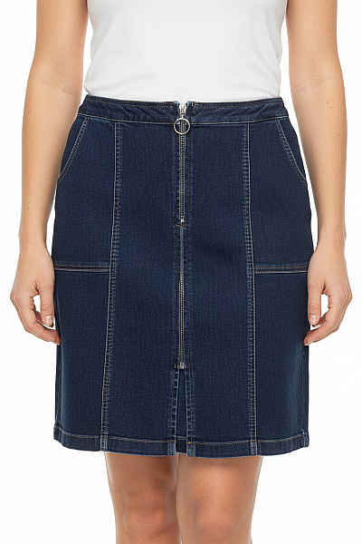 Džínová  Sukně Modrá Gestuz Vel. 42