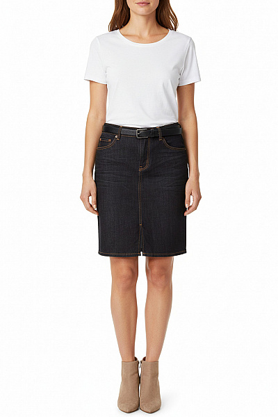 CLOSED Džínová  Sukně Modrá Vel. 27