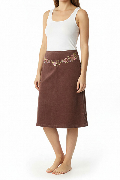 Balonová  Sukně Hnědá PART TWO Vel. 36