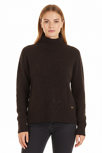 Dámský Rolák Vlněný Černý VERSACE Vel. M