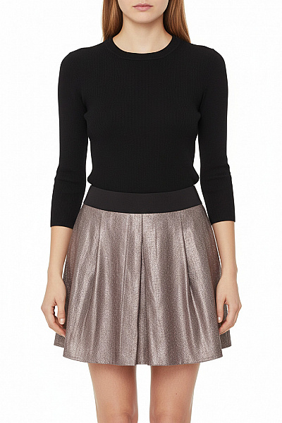 Trussardi  Sukně áčková Stříbrná Vel. 38