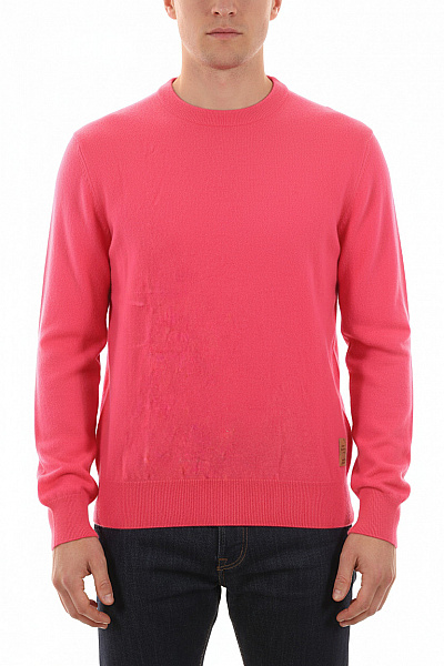 Pánský Svetr Vlněný Růžový Scotch & Soda Vel. L