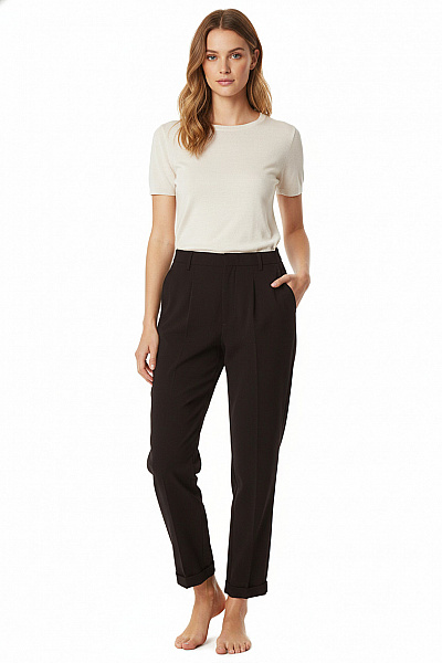 Dámské Kalhoty Modré ZARA Vel. S