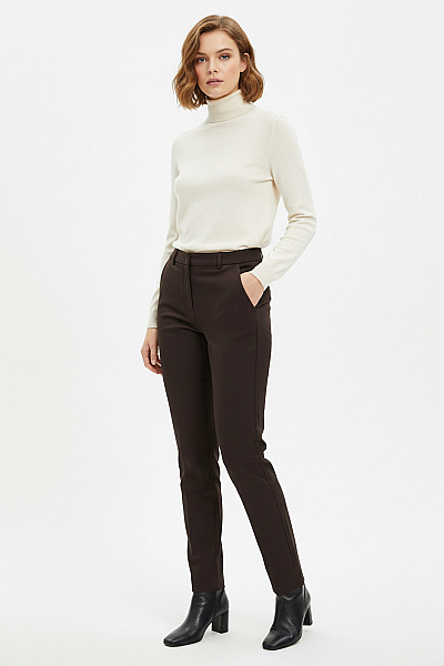 ZARA Dámské Kalhoty Černé Second Hand Vel. 34