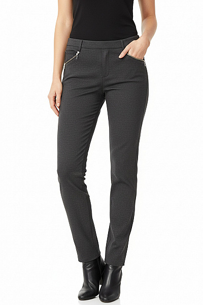 Dámské Kalhoty Rovné Šedé River Island Second Hand Vel. 34