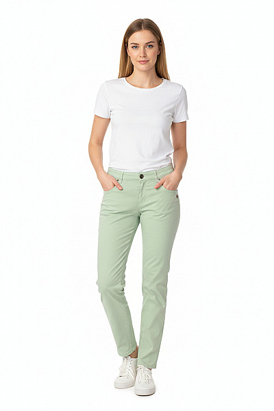 CKS Dámské Chino Kalhoty Zelené Second Hand Vel. 28