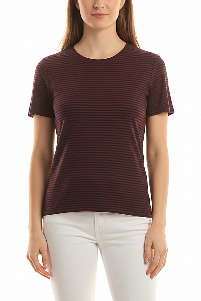 Dámské Tričko Vínová VERO MODA Second Hand Vel. L