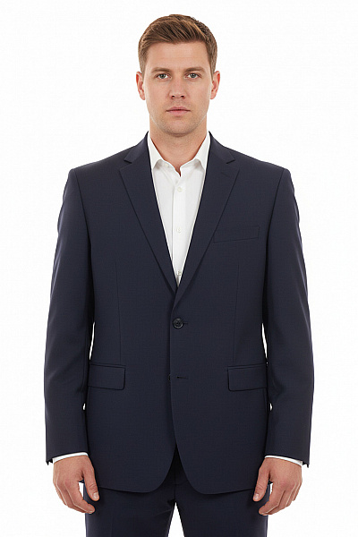 Společenské Pánské Sako Modré Vel. 58