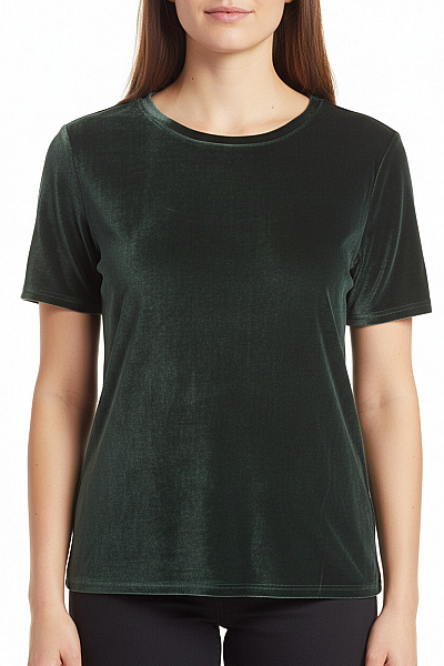  Halenka Jednobarevná Zelená Vel. 40