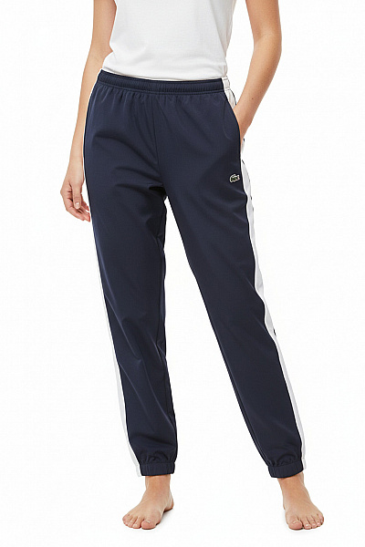 LACOSTE Sportovní Dámské Kalhoty Modré Second Hand Vel. L