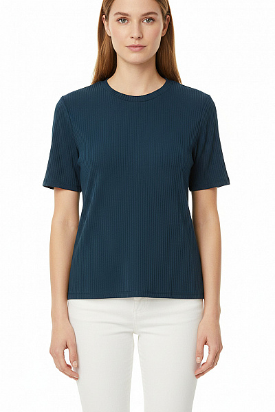 Dámské Tričko Modré ONLY Vel. M