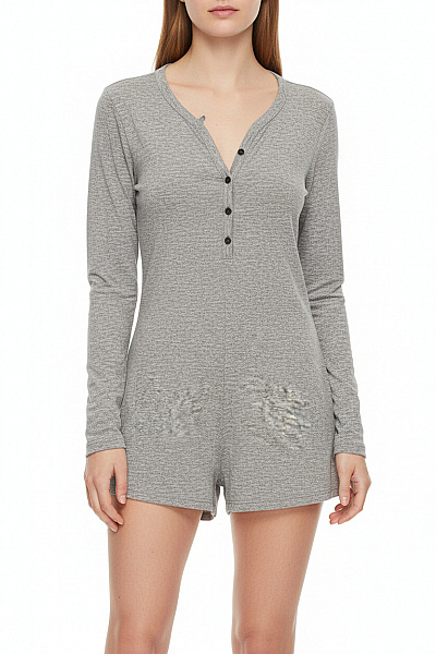 Dámský Overal Šedý Missguided Vel. 38