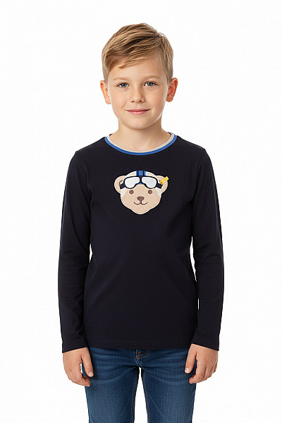 Chlapecké Tričko Modré Steiff