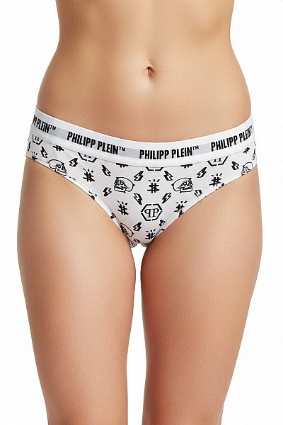  Kalhotky Bavlněné Černobílé PHILLIP PLEIN Second Hand