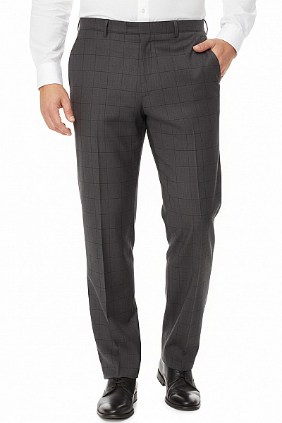 Pánské Kalhoty Šedé BENVENUTO Vel. 54