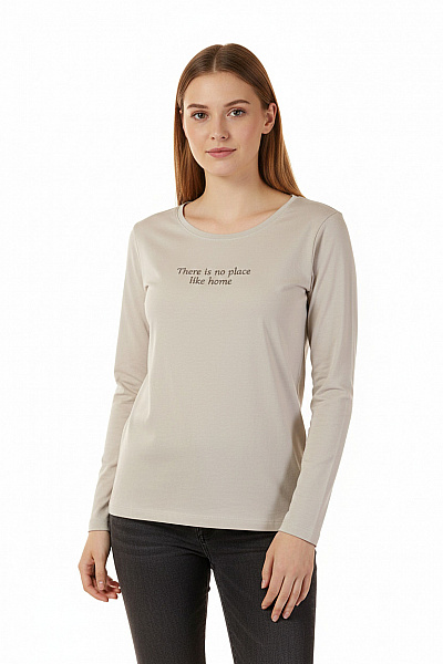 Dámské Tričko Šedé Lascana Vel. 36/38