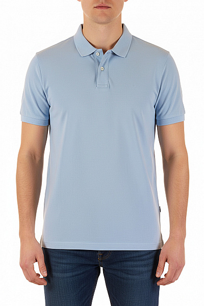 Esprit Pánské Tričko S Límečkem Modré Second Hand Vel. L