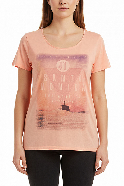 Dámské Tričko Růžové Street One Vel. 44