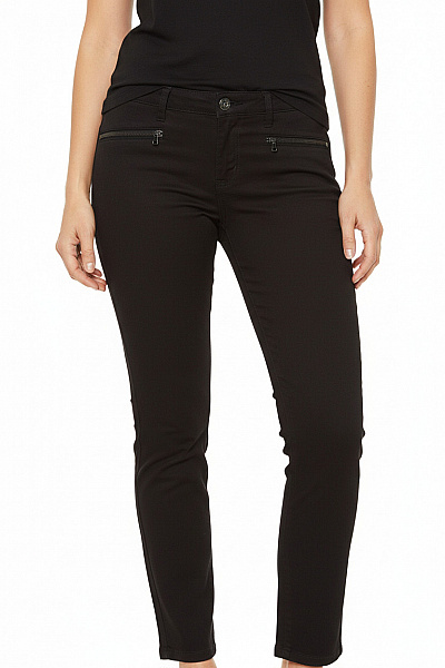 Street One Dámské Kalhoty Rovné Černé Vel. 38/26