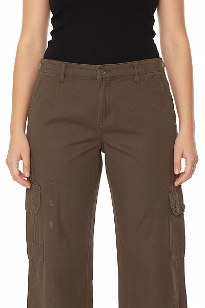 Dámské Kalhoty Kapsáče Zelené S.OLIVER Second Hand Vel. 42