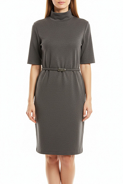 Sportmax Šaty Lněné Šedé Second Hand Vel. M