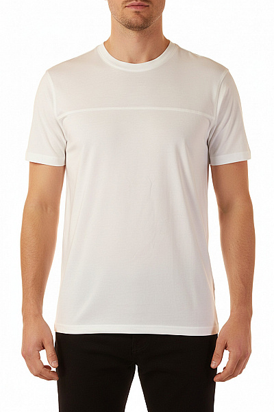 Pánské Tričko Bílé ARMANI Second Hand Vel. M