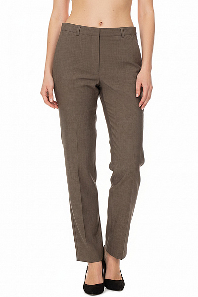 BASLER Dámské Kalhoty Vlněné Khaki Vel. 36