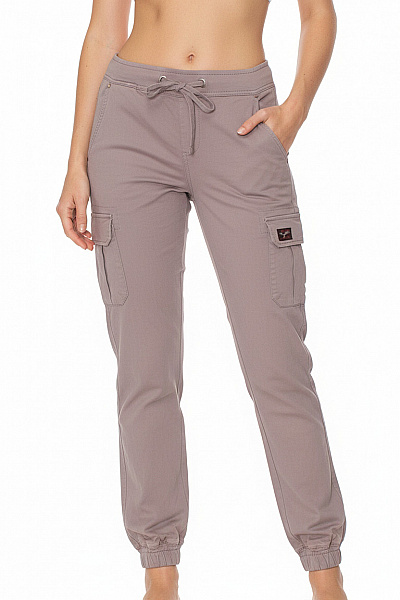 Dámské Kalhoty Kapsáče Šedé Vel. 32