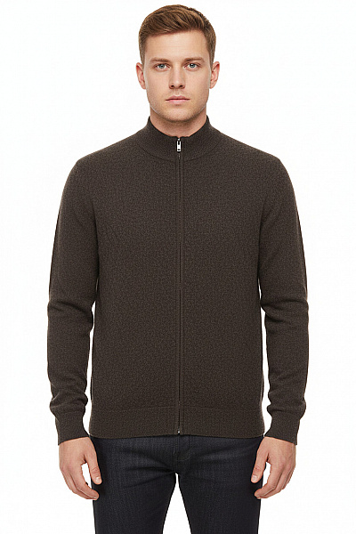 VERSACE Pánský Svetr Kašmírový Šedý Vel. M